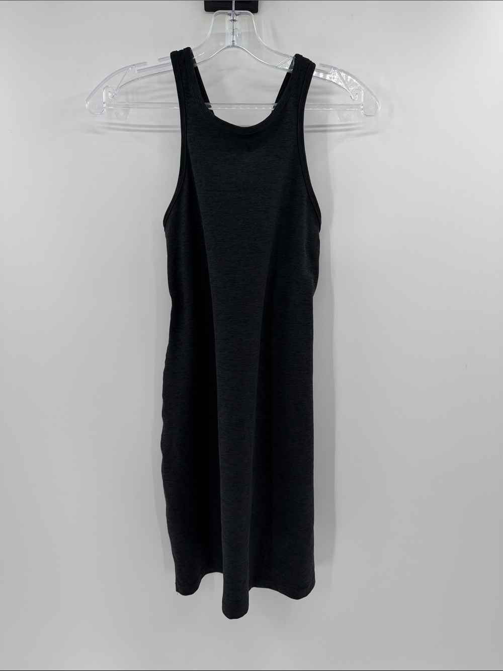 Beyond Yoga Cross Back Mini Dress - Black Spacedye - Small
